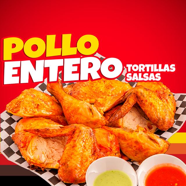 Pollo Entero Asado