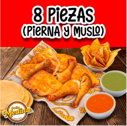 Paquete 8 Piezas