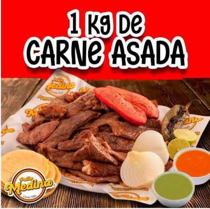 1 Kg Carne Asada